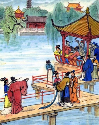 山外青山樓外樓，西湖歌舞幾時(shí)休？